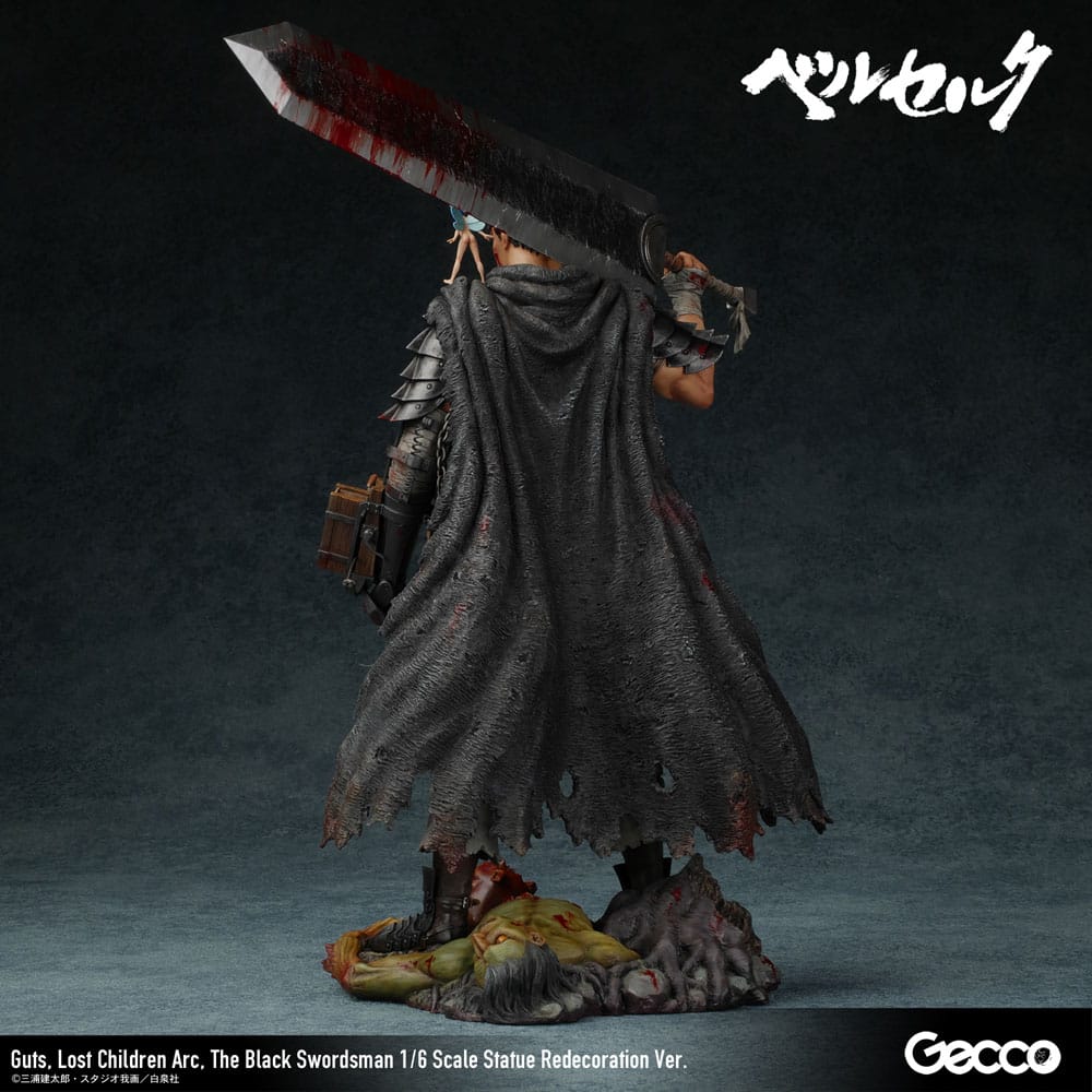 Berserk Statue 1/6 Guts Lost Children Arc The Black Swordsman Redecoration Ver. 38 cm Scalefiguren Yokina