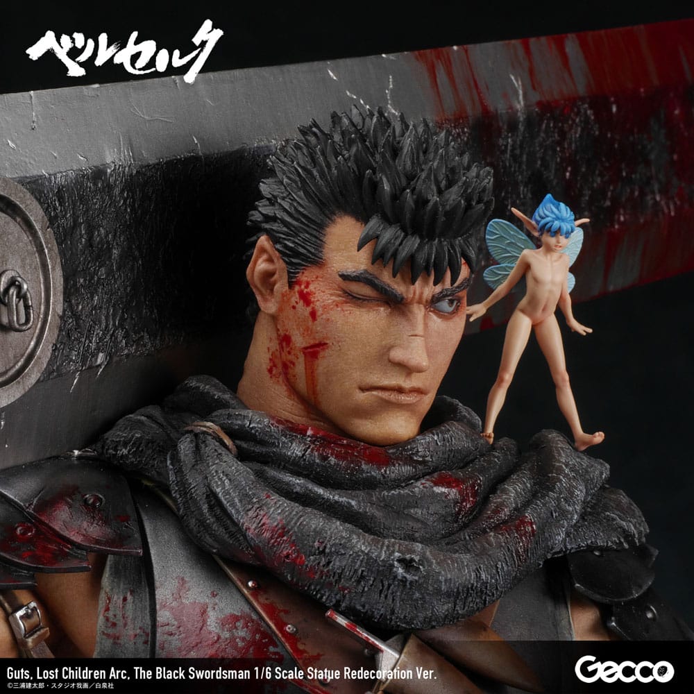 Berserk Statue 1/6 Guts Lost Children Arc The Black Swordsman Redecoration Ver. 38 cm Scalefiguren Yokina