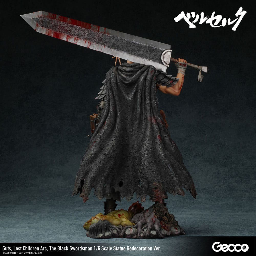 Berserk Statue 1/6 Guts Lost Children Arc The Black Swordsman Redecoration Ver. 38 cm Scalefiguren Yokina