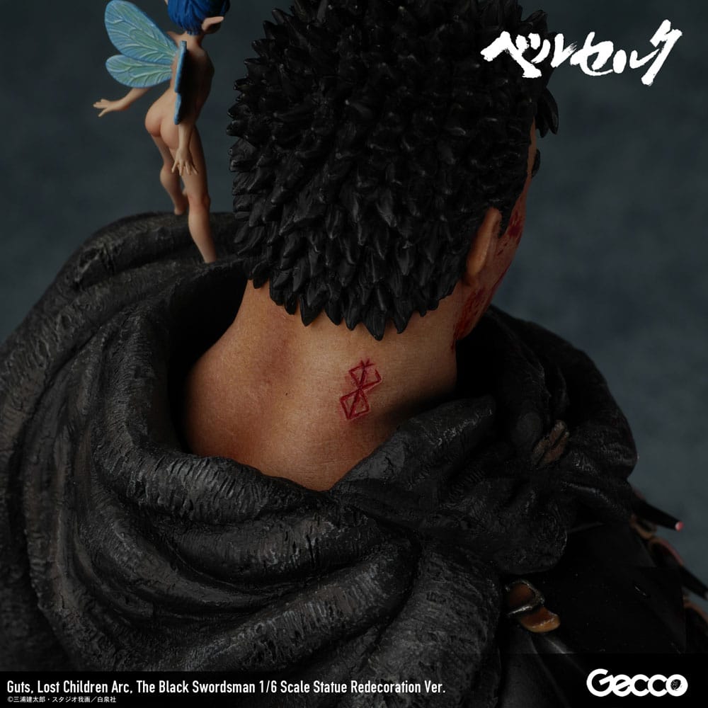 Berserk Statue 1/6 Guts Lost Children Arc The Black Swordsman Redecoration Ver. 38 cm Scalefiguren Yokina