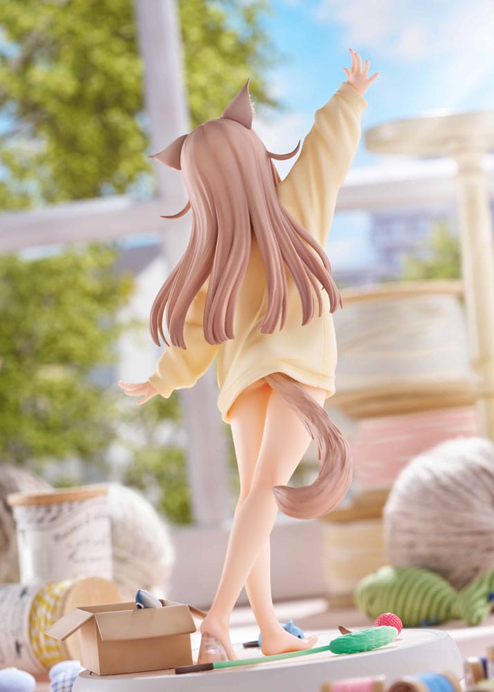 My Cat Is a Kawaii Girl Statue 1/6 Kinako Play With Ver. AmiAmi Limited Edition 21 cm Scalefiguren Yokina