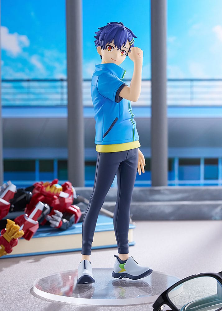 Gridman Universe Pop Up Parade PVC Statue Yomogi Asanaka L Size 23 cm Prizefiguren Yokina