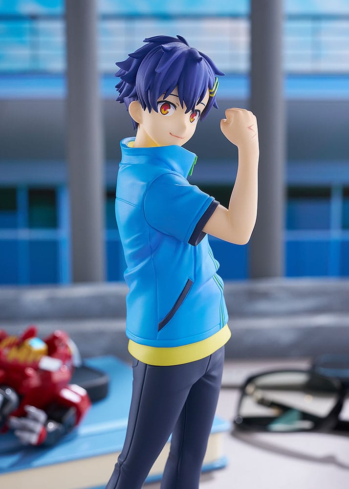 Gridman Universe Pop Up Parade PVC Statue Yomogi Asanaka L Size 23 cm Prizefiguren Yokina