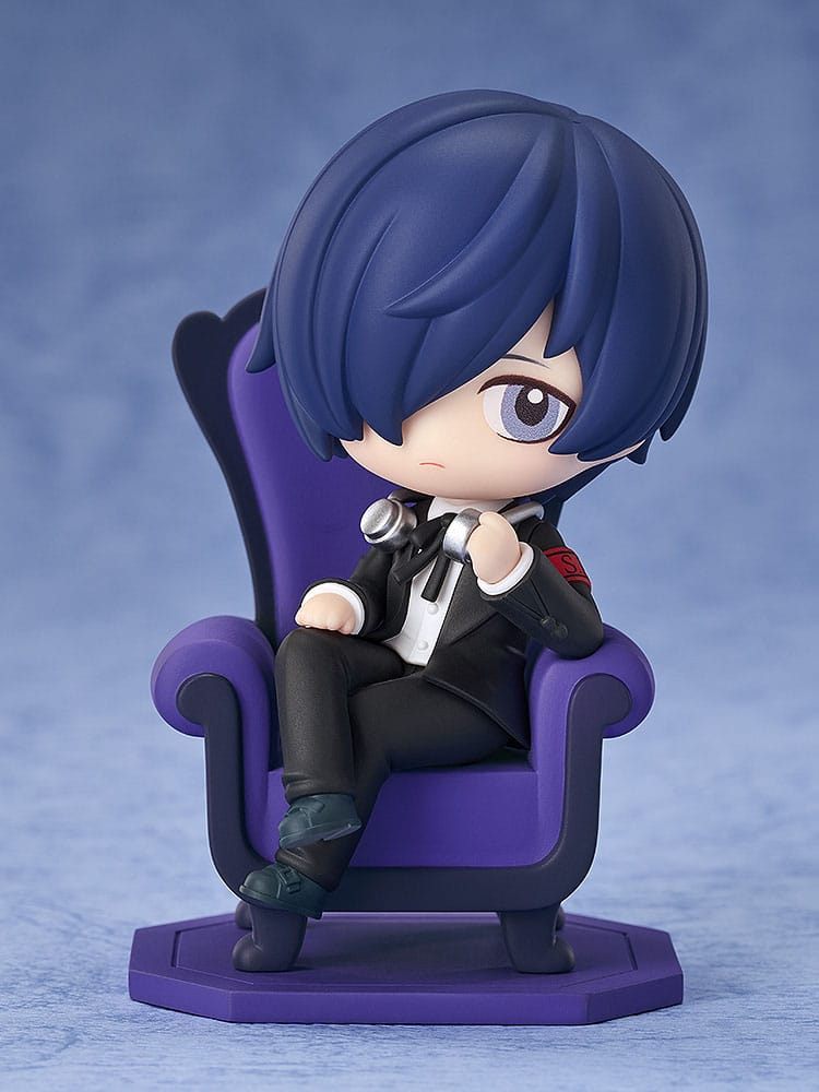 Persona 3 Portable PVC Statue Qset P3P Protagonist 8 cm Minifiguren Yokina