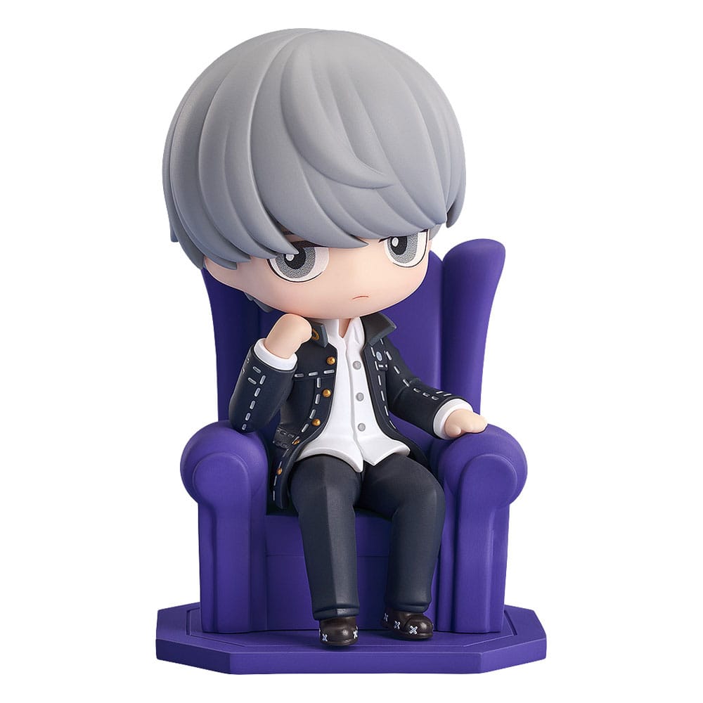 Persona 4 Golden PVC Statue Qset P4G Protagonist 8 cm Minifiguren Yokina