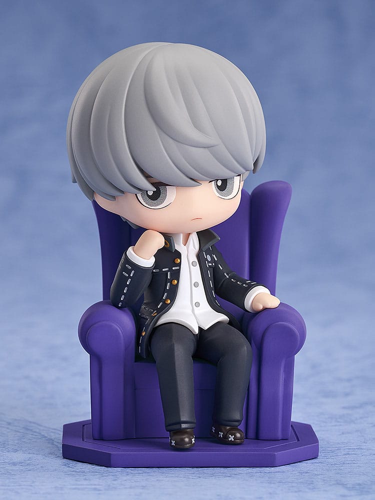 Persona 4 Golden PVC Statue Qset P4G Protagonist 8 cm Minifiguren Yokina
