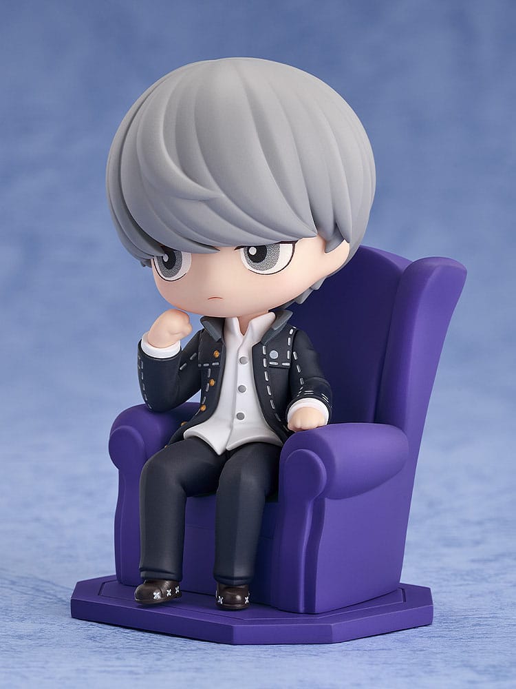 Persona 4 Golden PVC Statue Qset P4G Protagonist 8 cm Minifiguren Yokina