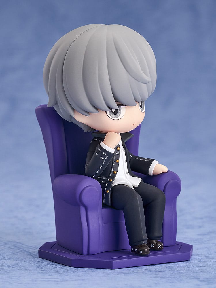 Persona 4 Golden PVC Statue Qset P4G Protagonist 8 cm Minifiguren Yokina