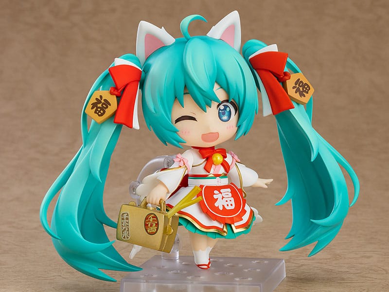 Character Vocal Series 01 Nendoroid Actionfigur Hatsune Miku: Maneki Miku Ver. 10 cm Nendoroids Yokina