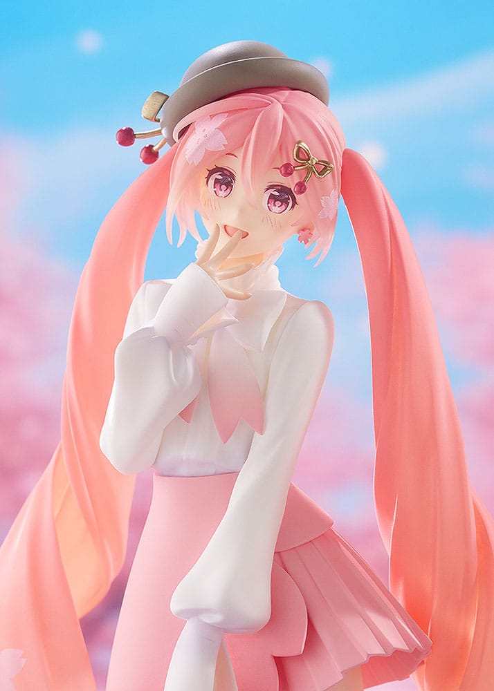 Character Vocal Series 01: Hatsune Miku Pop Up Parade PVC Statue Sakura Miku: Hanami Outfit Ver. 23 cm Prizefiguren Yokina