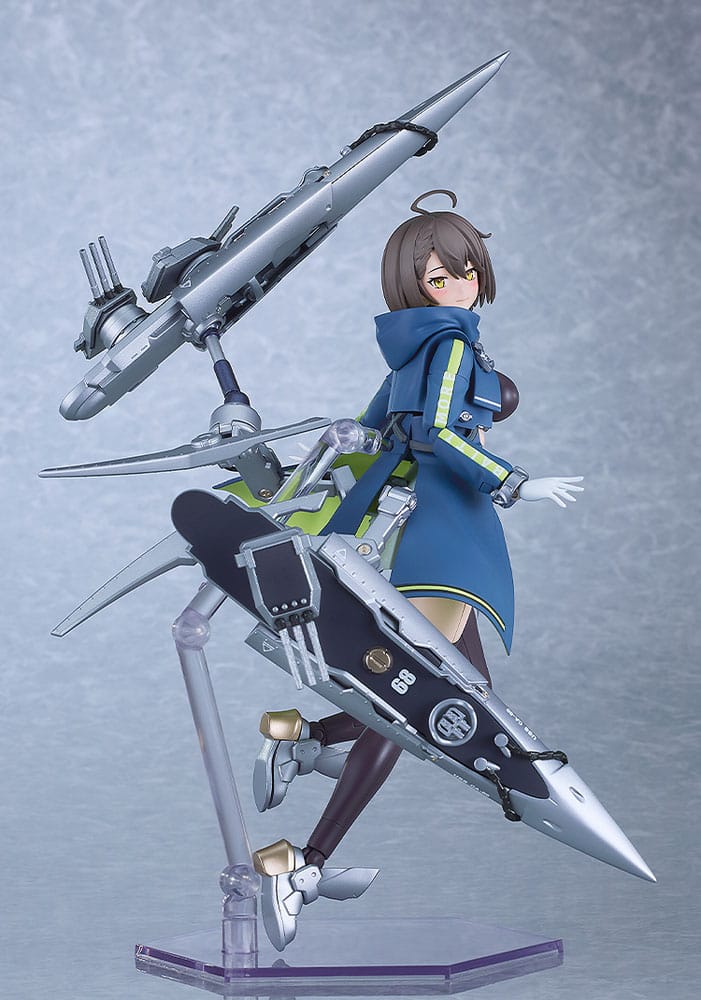 Azur Lane Modellbausatz PLAMATEA Baltimore 16 cm Figmas Yokina