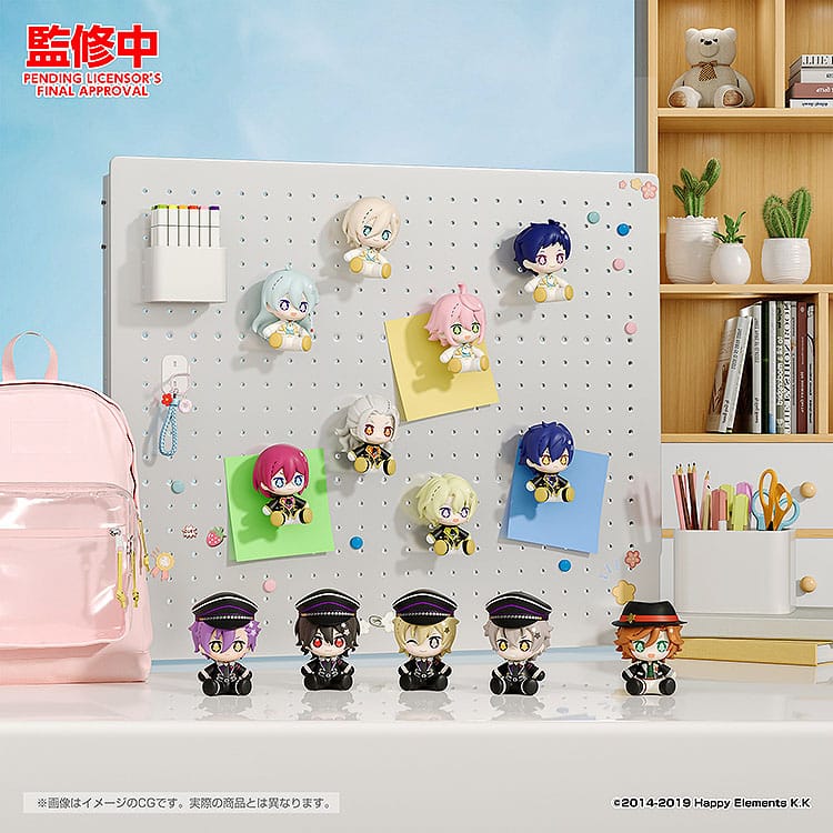 Ensemble Stars!! Huggy Good Smile Chibi Figur Madara Mikejima 7 cm Minifiguren Yokina