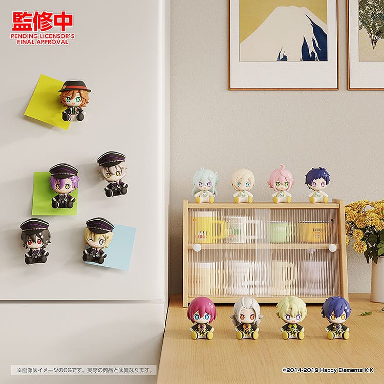 Ensemble Stars!! Huggy Good Smile Chibi Figur Madara Mikejima 7 cm Minifiguren Yokina