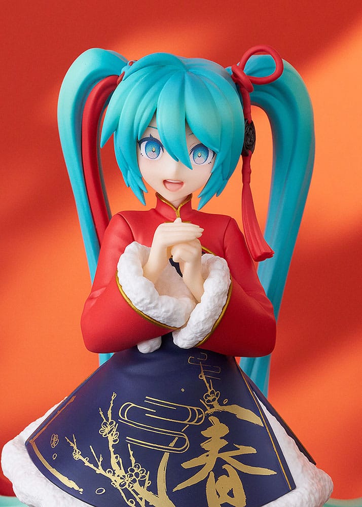 Character Vocal Series 01: Hatsune Miku Pop Up Parade PVC Statue Hatsune Miku: Sourxuan Chinese New Year Ver. 17 cm Prizefiguren Yokina