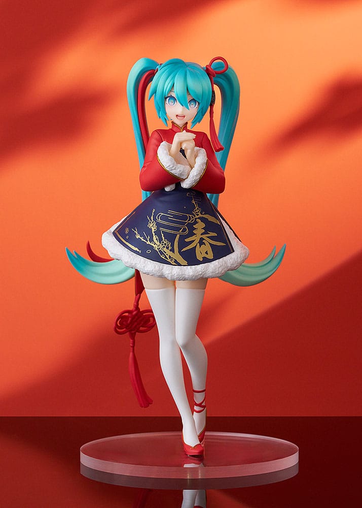 Character Vocal Series 01: Hatsune Miku Pop Up Parade PVC Statue Hatsune Miku: Sourxuan Chinese New Year Ver. 17 cm Prizefiguren Yokina