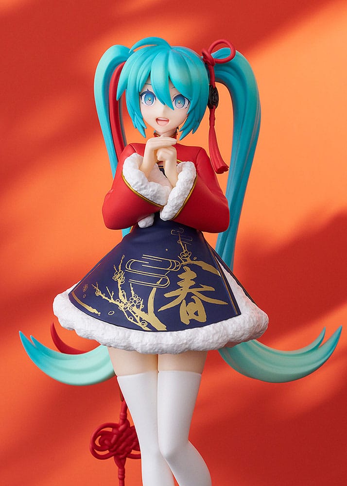 Character Vocal Series 01: Hatsune Miku Pop Up Parade PVC Statue Hatsune Miku: Sourxuan Chinese New Year Ver. 17 cm Prizefiguren Yokina