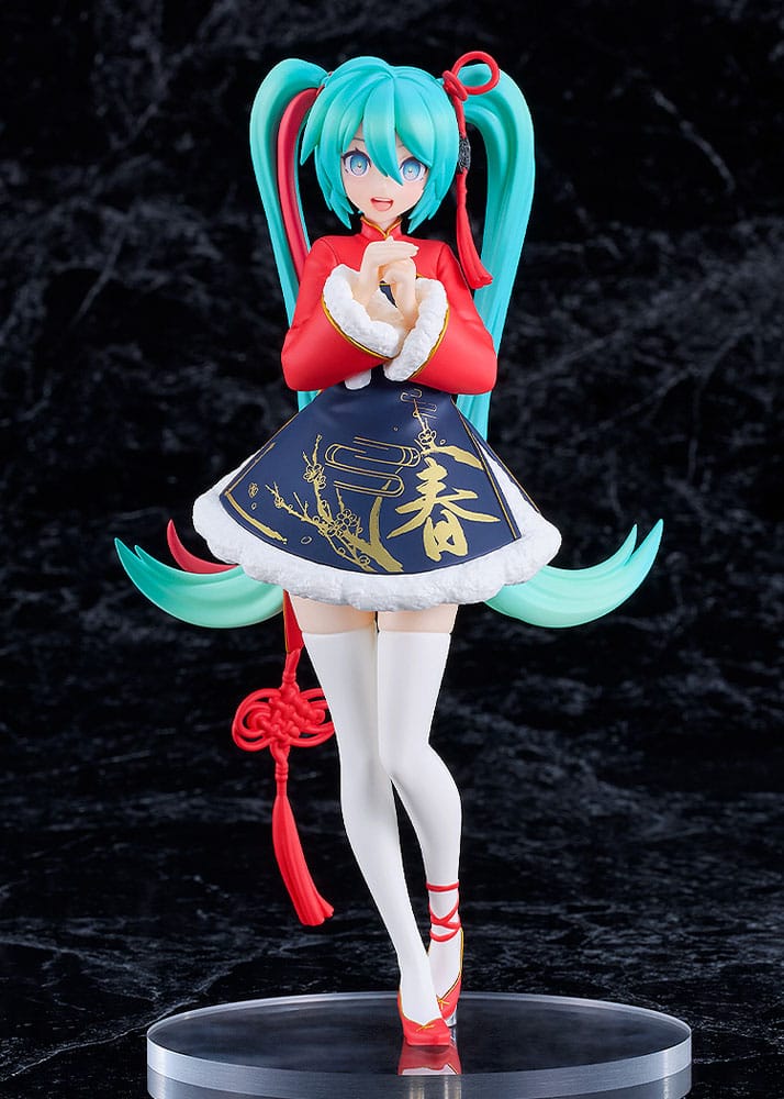 Character Vocal Series 01: Hatsune Miku Pop Up Parade PVC Statue Hatsune Miku: Sourxuan Chinese New Year Ver. 17 cm Prizefiguren Yokina