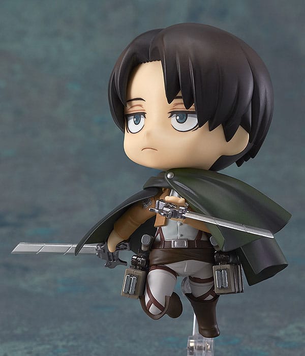 Attack on Titan Nendoroid Actionfigur Levi 10 cm Nendoroids Yokina