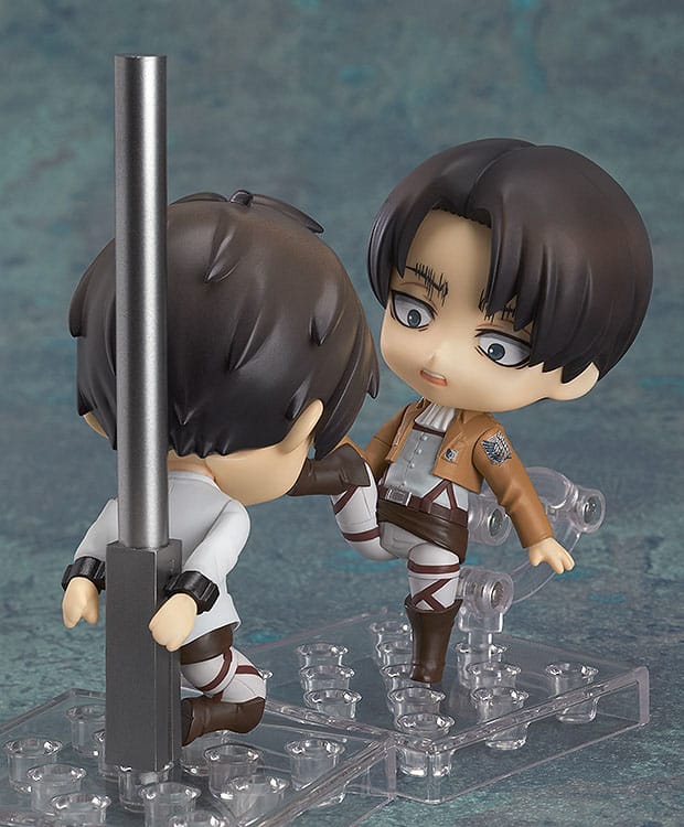 Attack on Titan Nendoroid Actionfigur Levi 10 cm Nendoroids Yokina