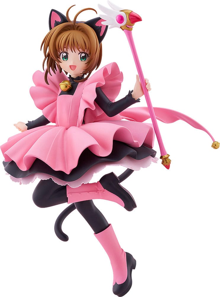 Cardcaptor Sakura Pop Up Parade PVC Statue Sakura Kinomoto: Black Cat Costume Ver. L Size 22 cm Prizefiguren Yokina