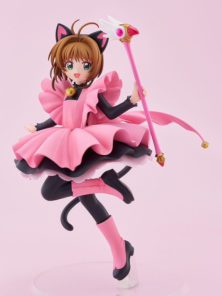 Cardcaptor Sakura Pop Up Parade PVC Statue Sakura Kinomoto: Black Cat Costume Ver. L Size 22 cm Prizefiguren Yokina