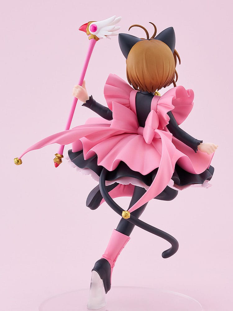Cardcaptor Sakura Pop Up Parade PVC Statue Sakura Kinomoto: Black Cat Costume Ver. L Size 22 cm Prizefiguren Yokina