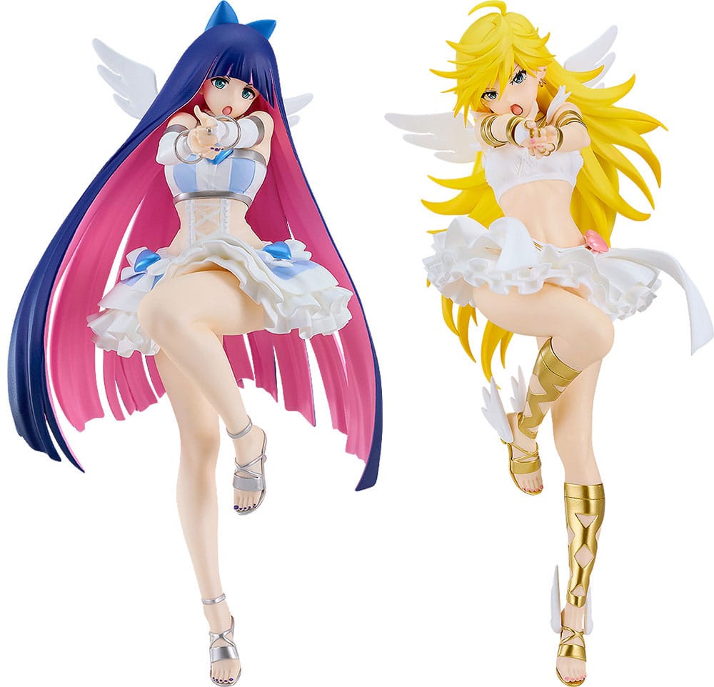 Panty & Stocking with Garterbelt Pop Up Parade PVC Statue 2er-Pack Panty & Stocking Set: Repent Ver. L Size 21 cm Prizefiguren Yokina