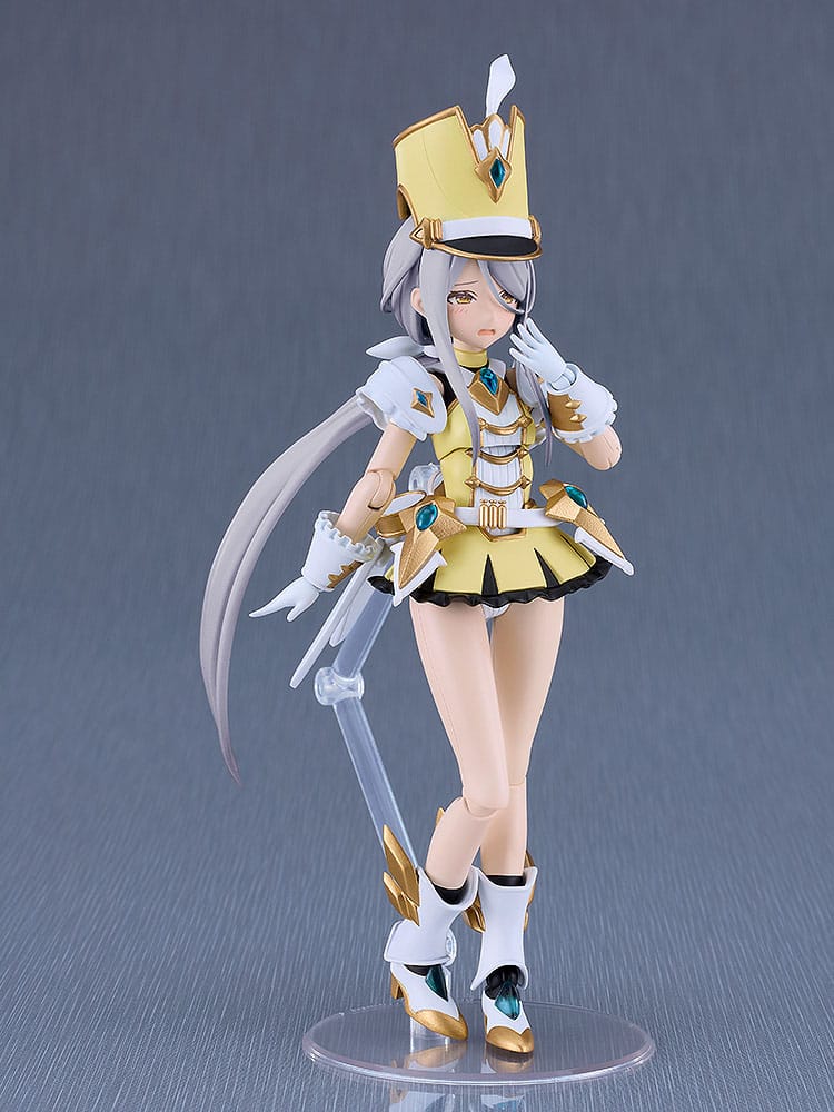 Valkyrie Tune Plamatea Plastic Model Kit Iris = Bruckner 16 cm Figmas Yokina