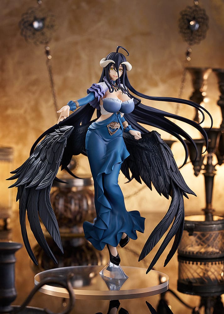 Overlord Pop Up Parade SP PVC Statue Albedo: Jet Black Dress Ver. 25 cm Prizefiguren Yokina