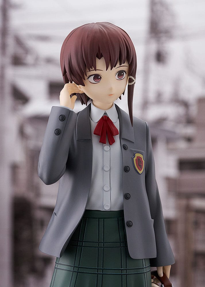 Serial Experiments Lain Pop Up Parade PVC Statue Lain Iwakura L Size 23 cm Prizefiguren Yokina