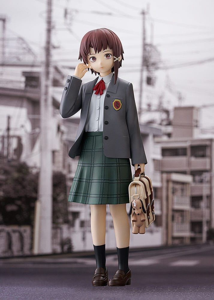 Serial Experiments Lain Pop Up Parade PVC Statue Lain Iwakura L Size 23 cm Prizefiguren Yokina