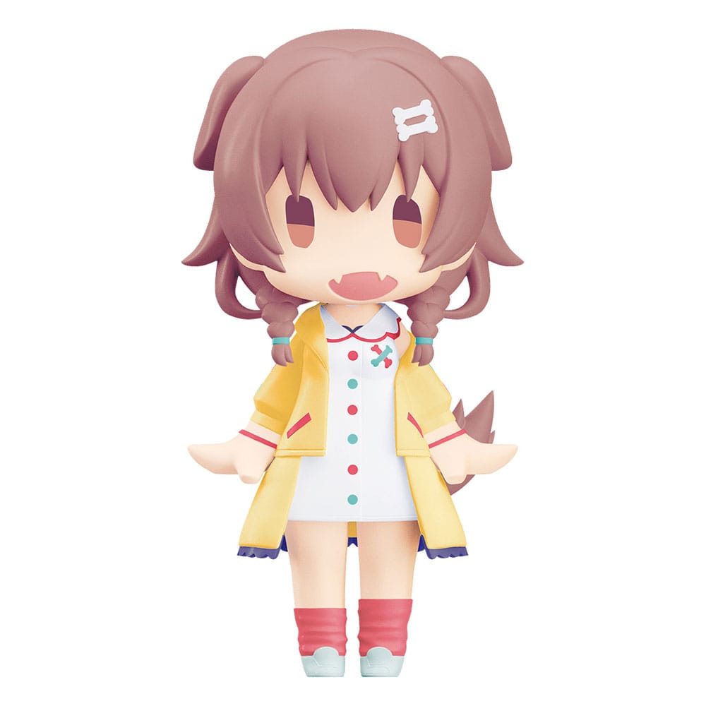 Hololive Production HELLO! GOOD SMILE Actionfigur Inugami Korone 10 cm Prizefiguren Yokina