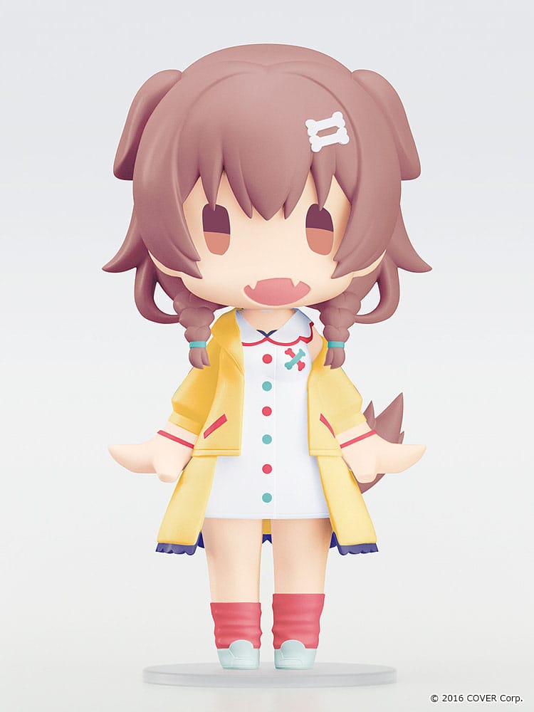 Hololive Production HELLO! GOOD SMILE Actionfigur Inugami Korone 10 cm Prizefiguren Yokina