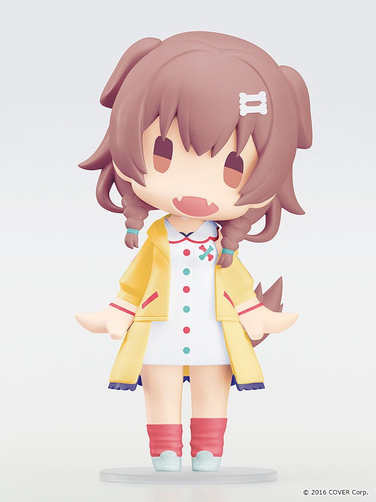 Hololive Production HELLO! GOOD SMILE Actionfigur Inugami Korone 10 cm Prizefiguren Yokina