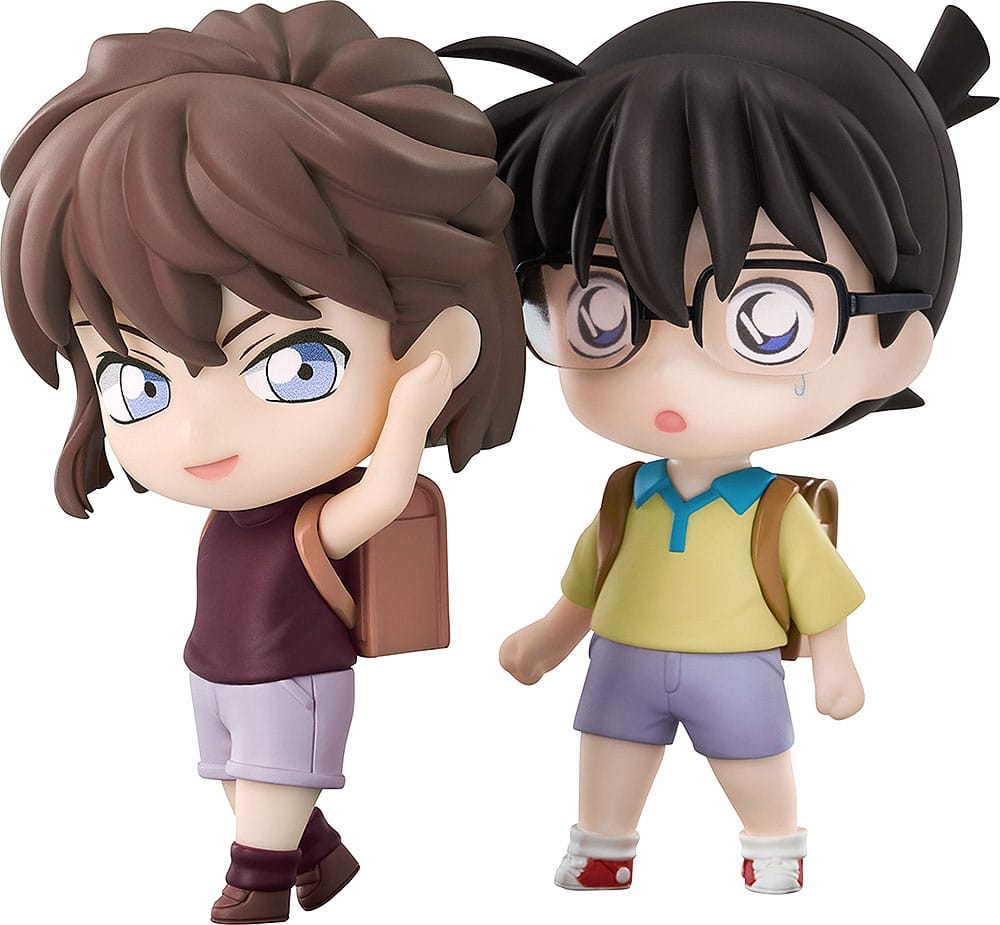 Detective Conan Minifiguren Qset 2er-Pack Conan Edogawa & Ai Haibara 8 cm Minifiguren Yokina
