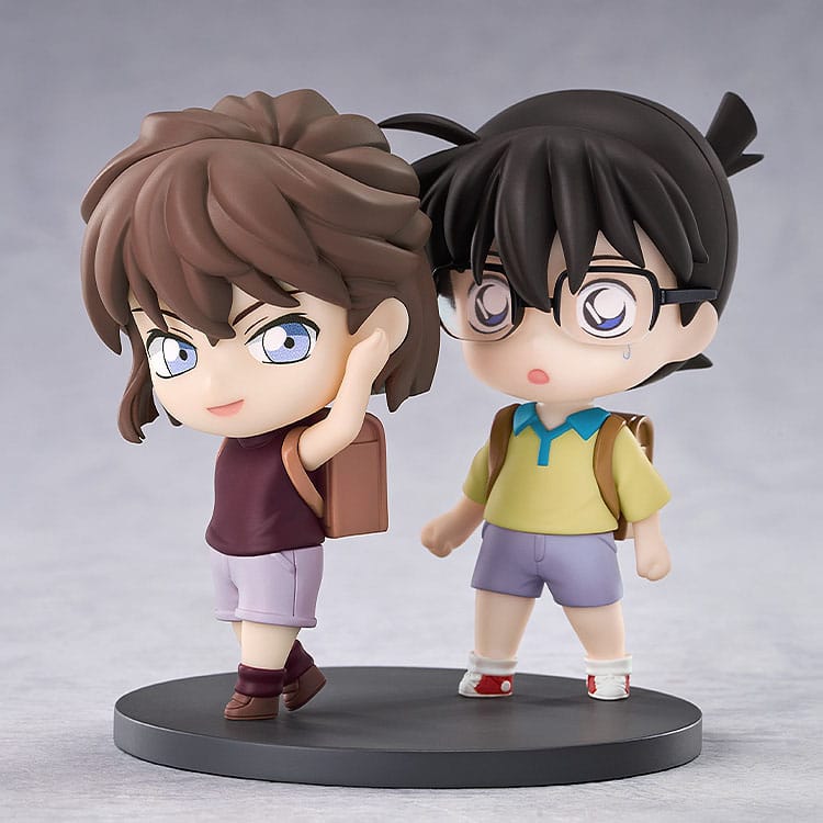 Detective Conan Minifiguren Qset 2er-Pack Conan Edogawa & Ai Haibara 8 cm Minifiguren Yokina