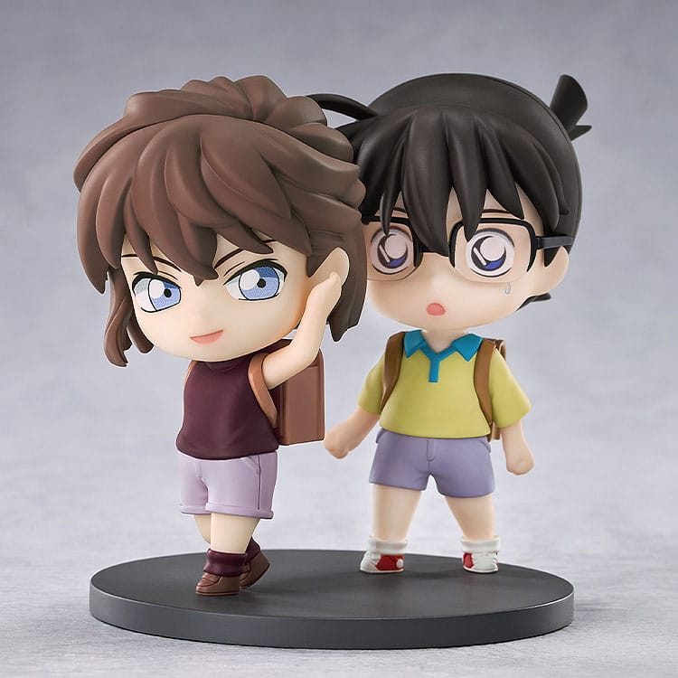 Detective Conan Minifiguren Qset 2er-Pack Conan Edogawa & Ai Haibara 8 cm Minifiguren Yokina