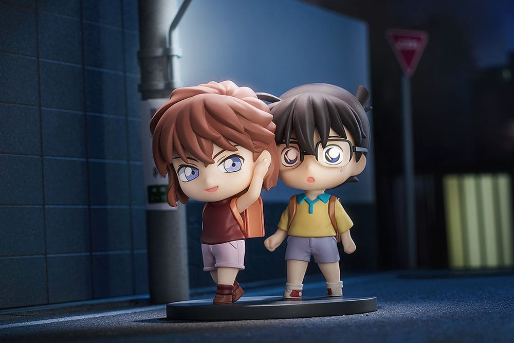 Detective Conan Minifiguren Qset 2er-Pack Conan Edogawa & Ai Haibara 8 cm Minifiguren Yokina