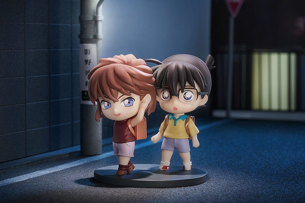 Detective Conan Minifiguren Qset 2er-Pack Conan Edogawa & Ai Haibara 8 cm Minifiguren Yokina