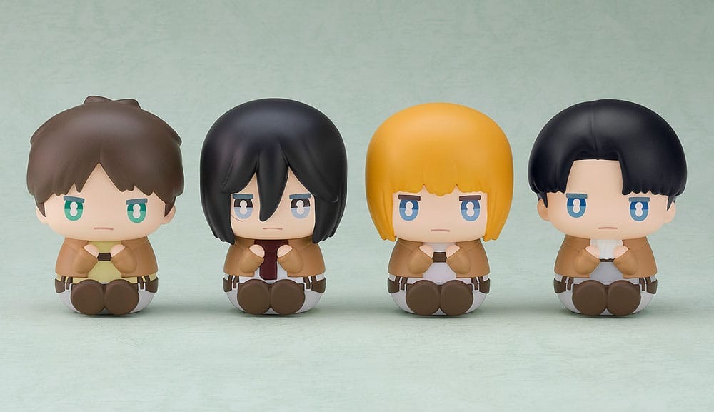 Attack on Titan Marshmalloid Anti-Stress-Figur Mikasa Ackerman 9 cm Minifiguren Yokina