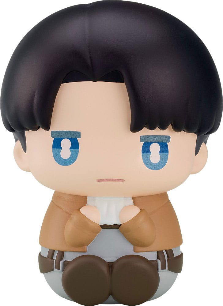 Attack on Titan Marshmalloid Anti-Stress-Figur Levi 9 cm Minifiguren Yokina