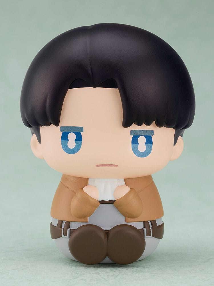 Attack on Titan Marshmalloid Anti-Stress-Figur Levi 9 cm Minifiguren Yokina