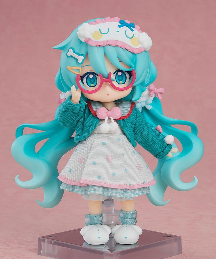 Character Vocal Series 01: Hatsune Miku Nendoroid Actionfigur Hatsune Miku: Loungewear Outfit Ver. 10 cm Nendoroids Yokina