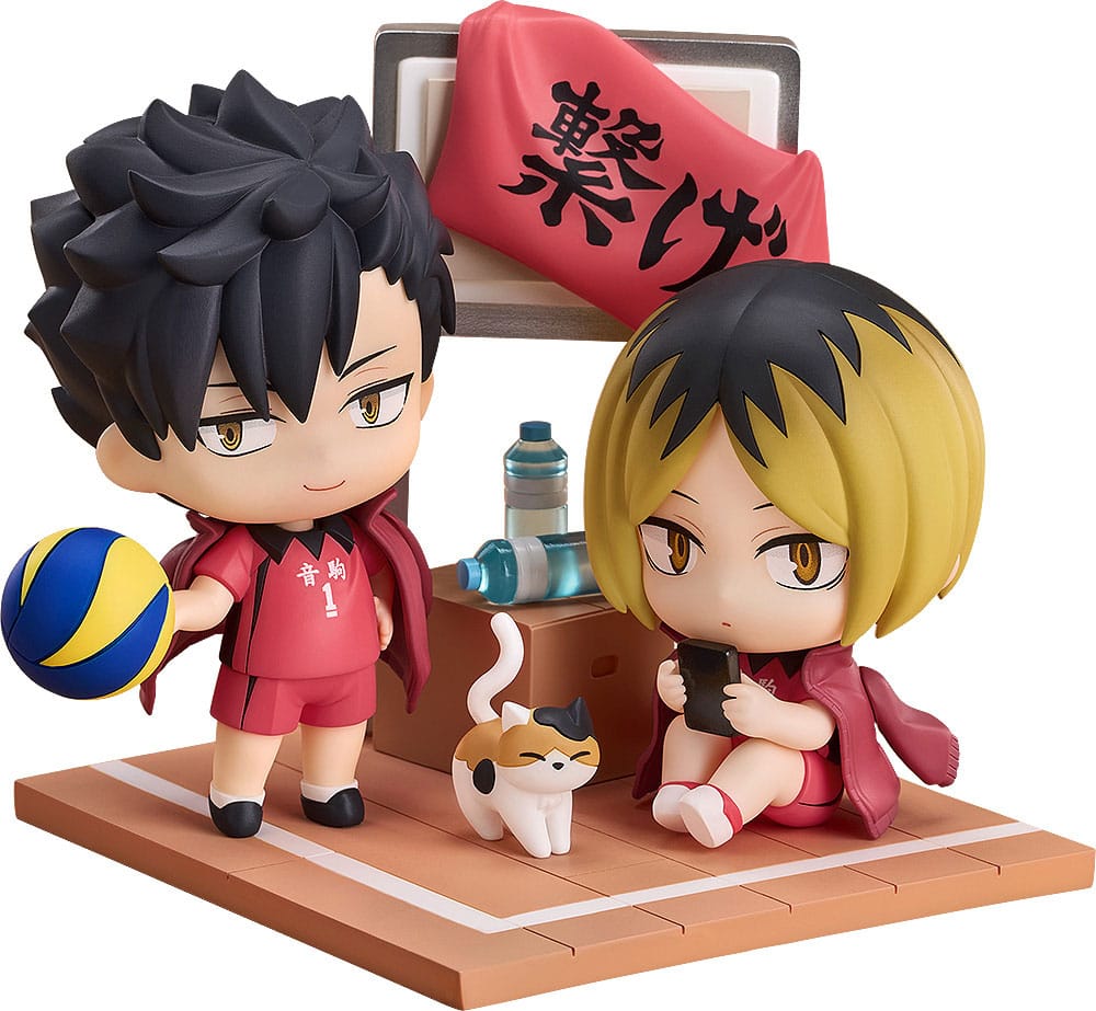 Haikyu!! Minifiguren Qset 2er-Pack Tetsuro Kuroo & Kenma Kozume 9 cm Minifiguren Yokina