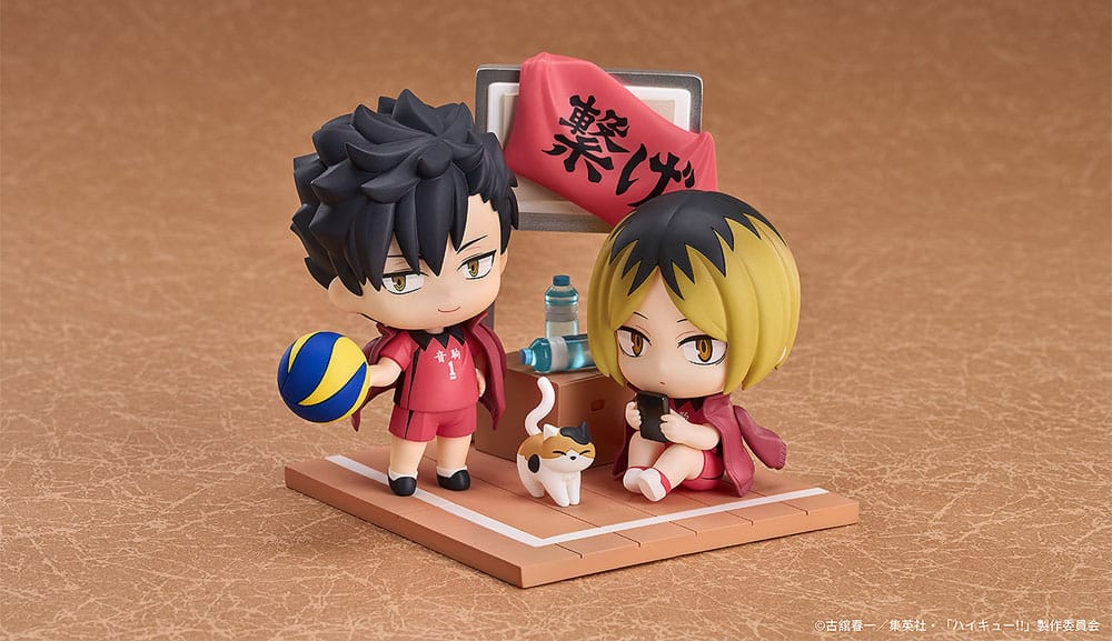 Haikyu!! Minifiguren Qset 2er-Pack Tetsuro Kuroo & Kenma Kozume 9 cm Minifiguren Yokina
