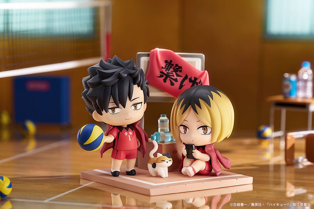 Haikyu!! Minifiguren Qset 2er-Pack Tetsuro Kuroo & Kenma Kozume 9 cm Minifiguren Yokina