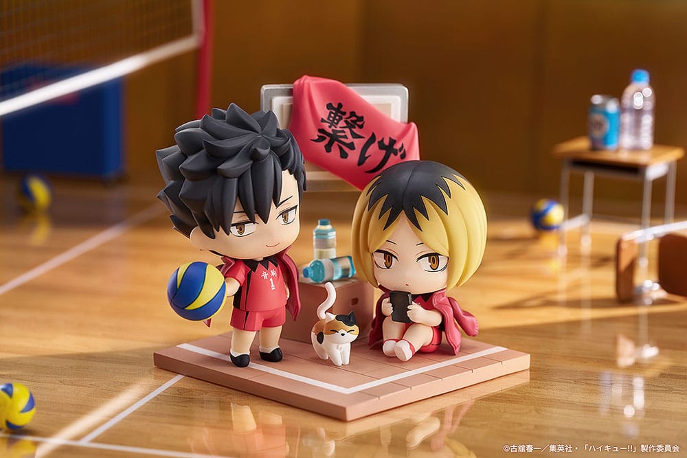 Haikyu!! Minifiguren Qset 2er-Pack Tetsuro Kuroo & Kenma Kozume 9 cm Minifiguren Yokina