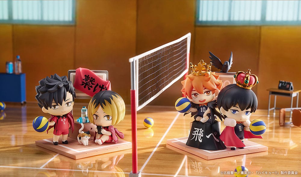 Haikyu!! Minifiguren Qset 2er-Pack Tetsuro Kuroo & Kenma Kozume 9 cm Minifiguren Yokina