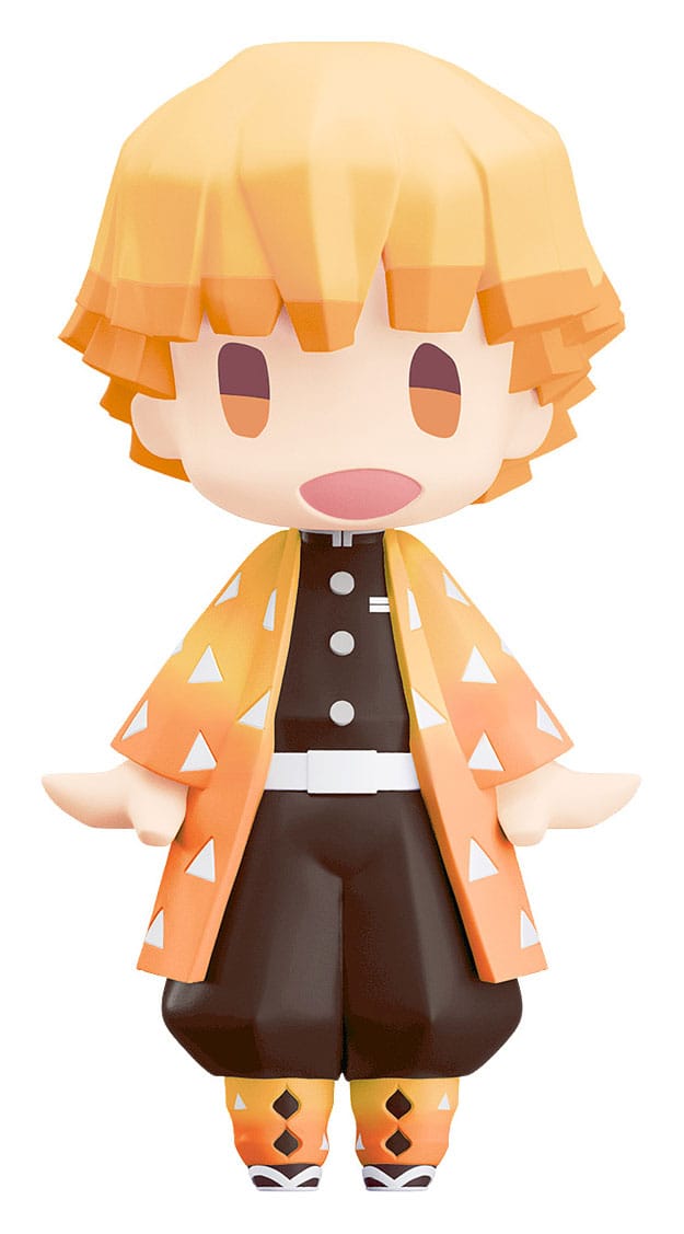 Demon Slayer: Kimetsu no Yaiba HELLO! GOOD SMILE Actionfigur Zenitsu Agatsuma 10 cm Prizefiguren Yokina
