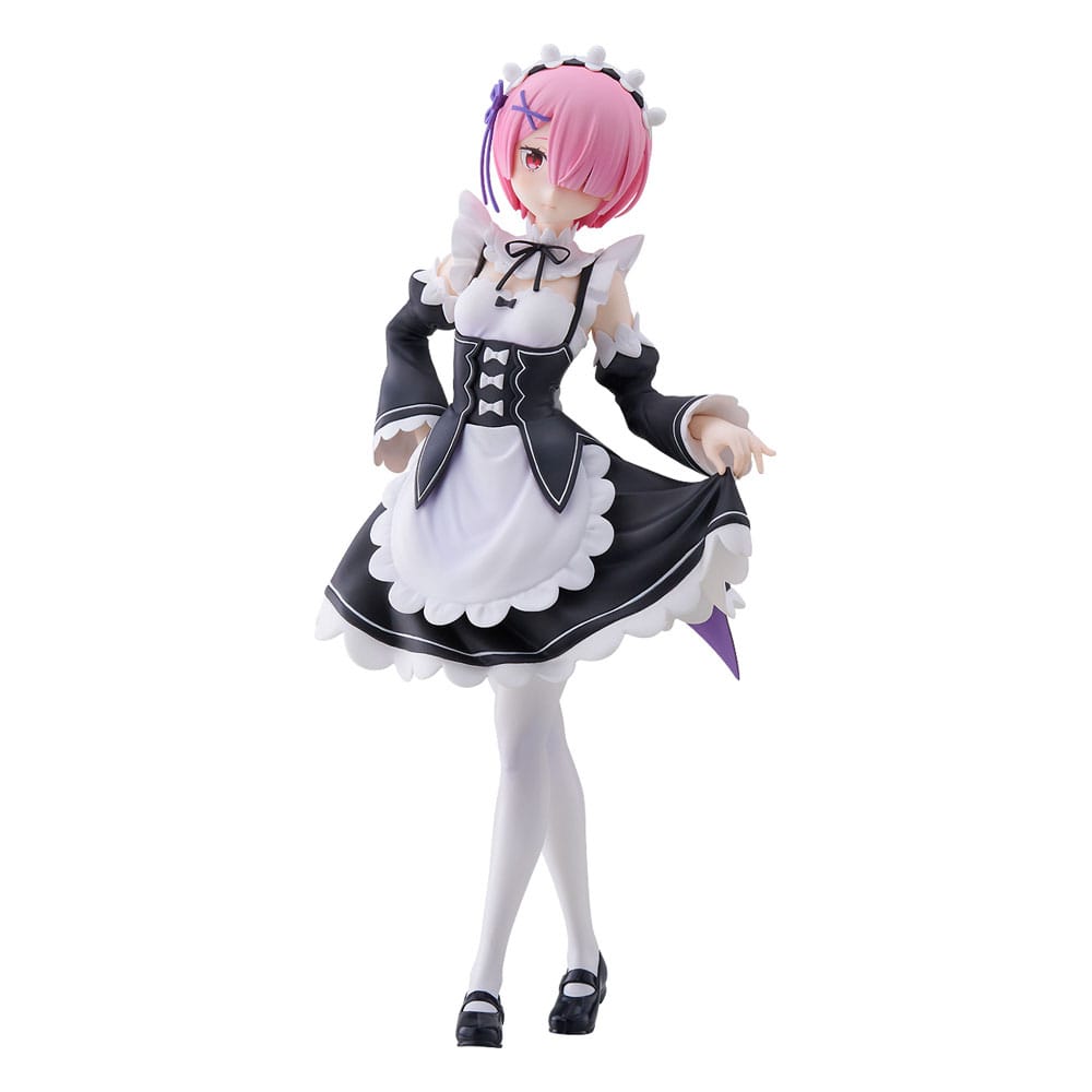 Re:Zero Starting Life in Another World Pop Up Parade PVC Statue Ram L Size 22 cm Prizefiguren Yokina
